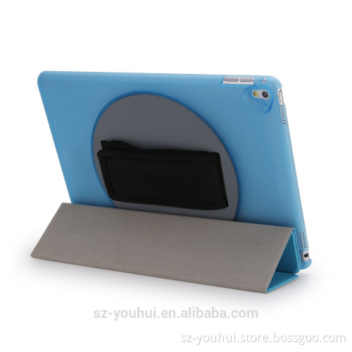 Hot selling cute 360 rotating smart leather case for iPad pro 9.7